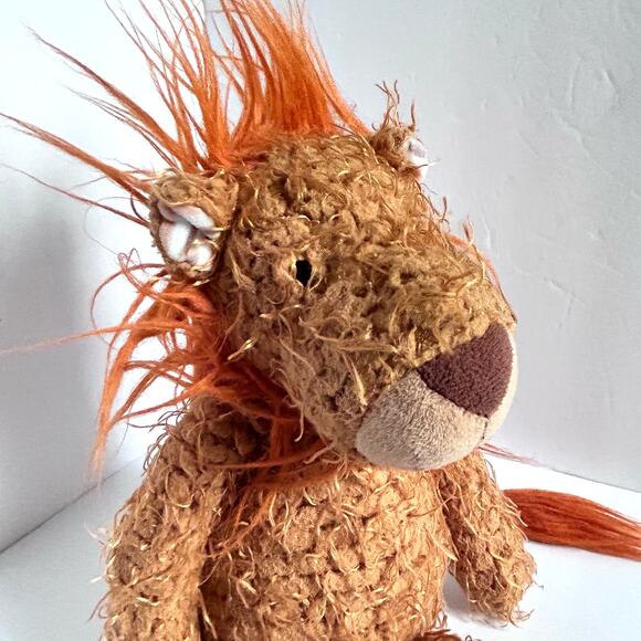 Vintage Bunnies By The Bay Rory Lion Plush 8″ Corduroy Lovie Collectible - Picture 3 of 7